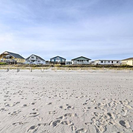 Pet-Friendly Second Row House Steps To Beach! Holden Beach Εξωτερικό φωτογραφία
