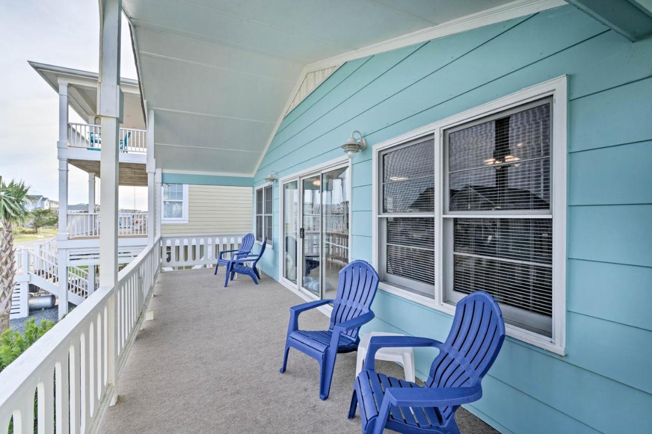 Pet-Friendly Second Row House Steps To Beach! Holden Beach Εξωτερικό φωτογραφία