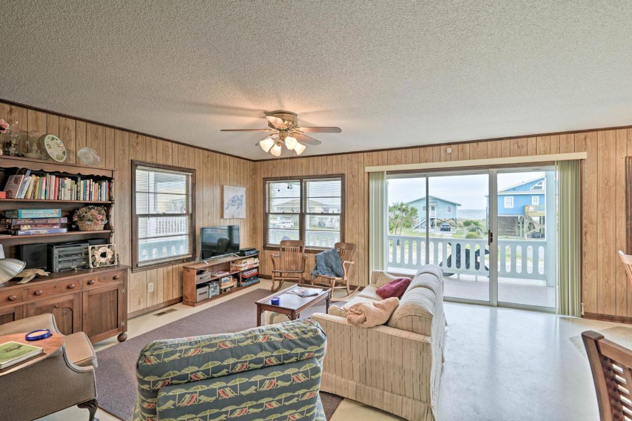 Pet-Friendly Second Row House Steps To Beach! Holden Beach Εξωτερικό φωτογραφία