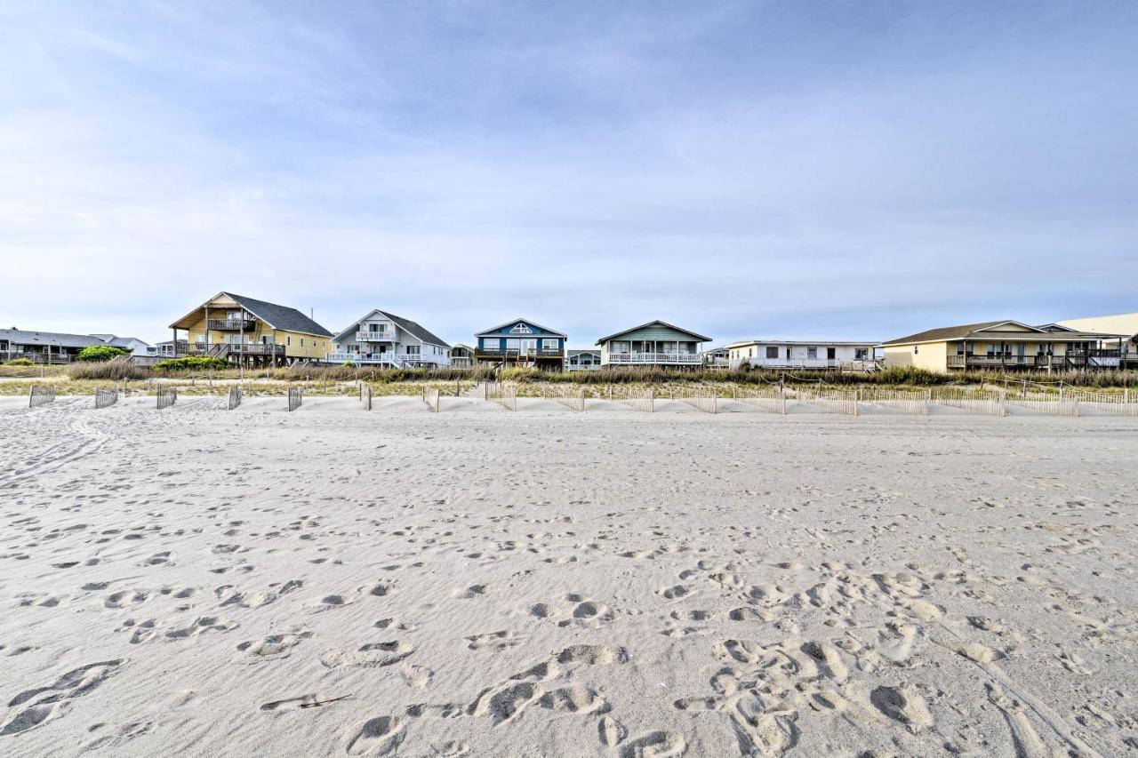 Pet-Friendly Second Row House Steps To Beach! Holden Beach Εξωτερικό φωτογραφία