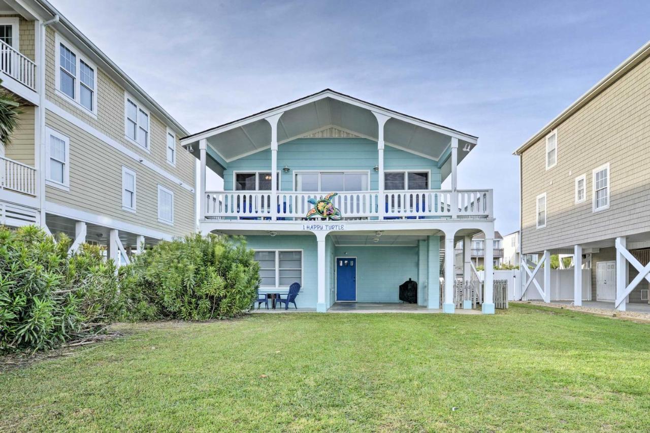Pet-Friendly Second Row House Steps To Beach! Holden Beach Εξωτερικό φωτογραφία