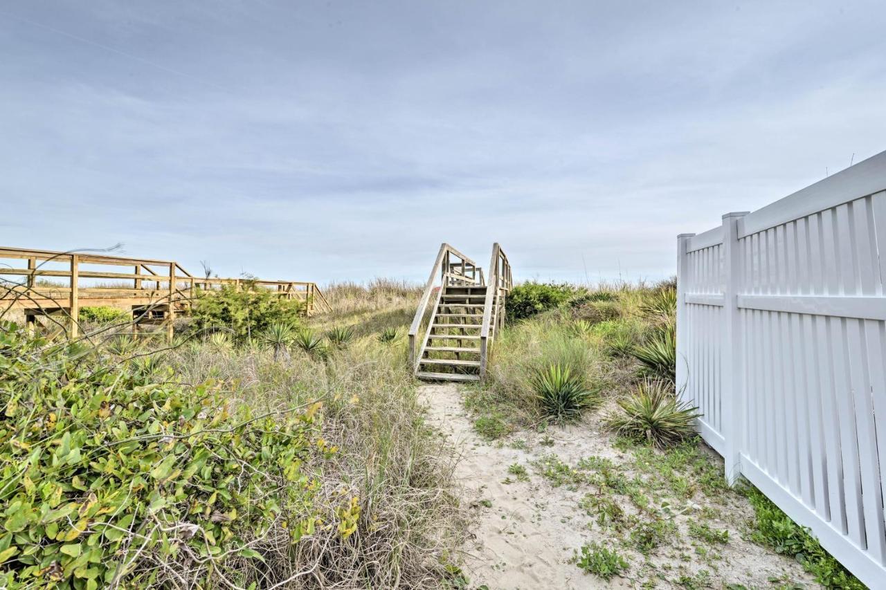 Pet-Friendly Second Row House Steps To Beach! Holden Beach Εξωτερικό φωτογραφία